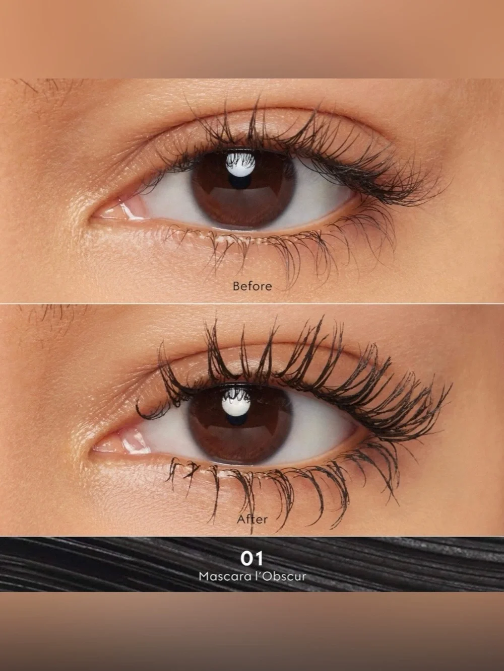 GUCCI L'Obscur Lengthening Mascara Color: 1 Eve Black - intense black